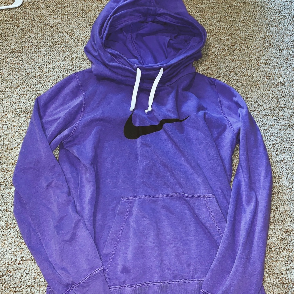 Purple Nike sweatshirt